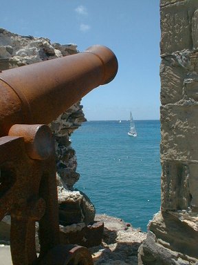 From the battery at English Harbour