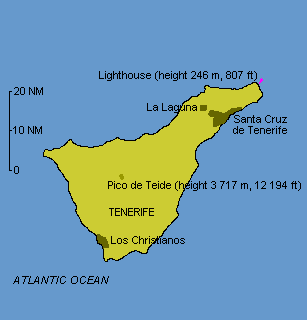 The Island of Tenerife in the Canaries