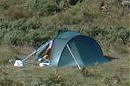 Tent on Dartmoor