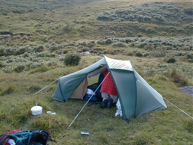 Tent at the River Mardle