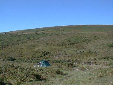 Tent in the wilderness